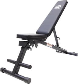 Master Fitness Black II Foldable Bench, Träningsbänk