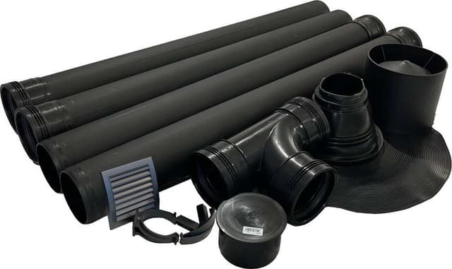 Ventilasjonspakke tak til El-dorado forbrenningstoalett