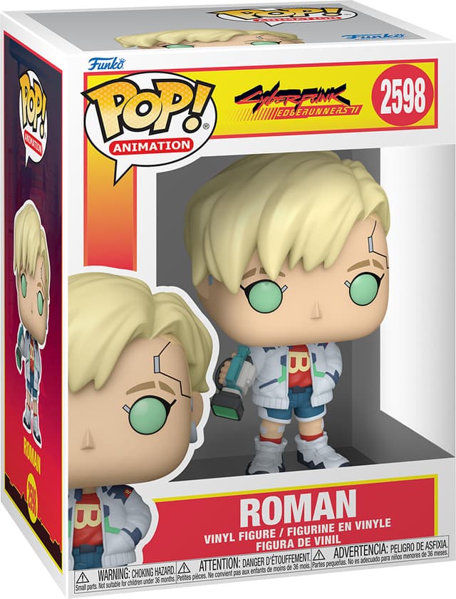 Funko POP! Cyberpunk Edgerunners: Roman figur