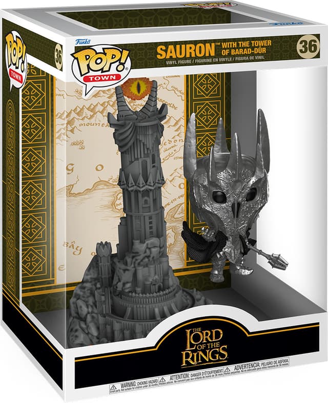 Funko POP! Town The Lord of the Rings: Sauron with Barad-dur figur