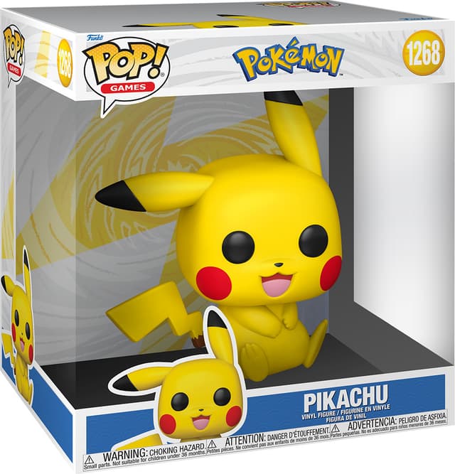 Funko POP! Jumbo Pokémon: Pikachu (25 cm) figur