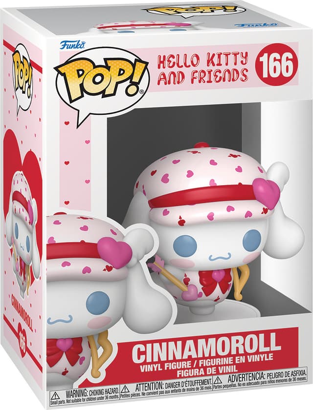 Funko POP! Hello Kitty and Friends: Cinnamoroll (Valentine Heart Outfit) figur