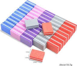 Mini neglebuffer svamp – dobbeltsidig polering og forming, 50 stk