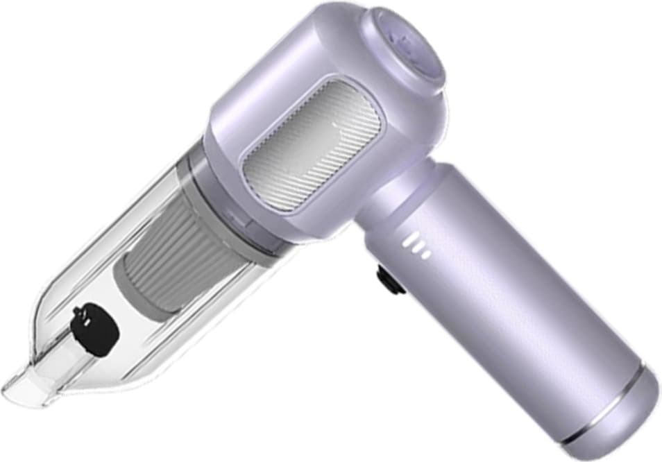 Typ Light Bil-dammsugare Borstlös 17000Pa – Portabel 6000mAh Typ-C LightPurple ...