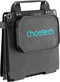 Choetech SC005-GY 28W bærbar solcellelader – brettbar, IP67