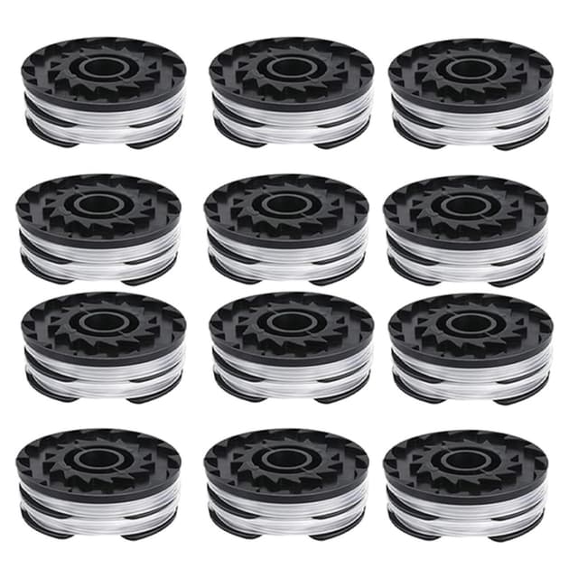 Parkside 20 LI C3 Kompatibel Trimmerspole 12-pack – ABS+Nylon, 6.5cm