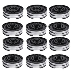Reserve-trådsneller 12-pakning for Parkside 20 LI C3, ABS+Nylon, 6.5cm