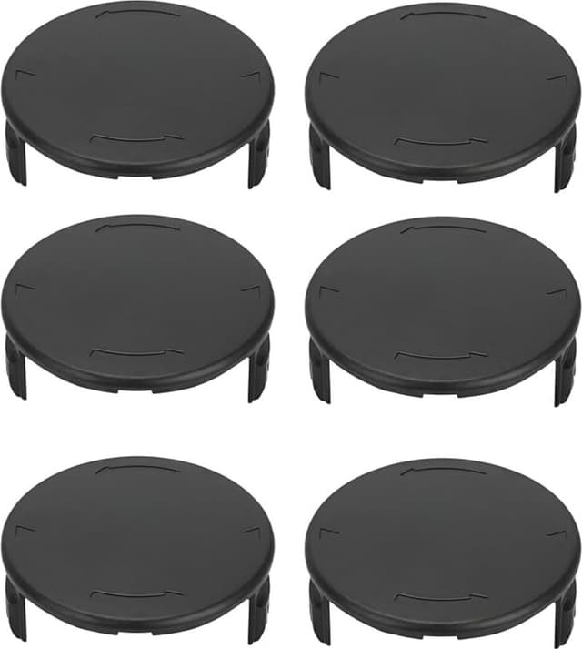 Parkside Spollock 6-pack ABS ersättningslock för PRT 550, PRTA 20-LI