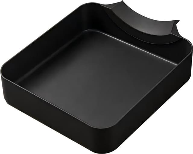 Vaskemaskinavløpsbrett ABS med avlederplate – Universal beskyttelse Black