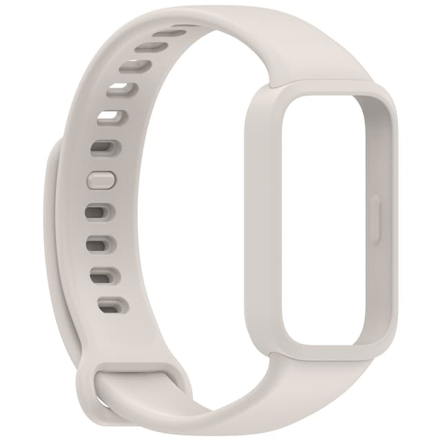 Klockarmband Replacement Strap kompatibelt med Xiaomi Band 9 Active & Redmi Band 3 White