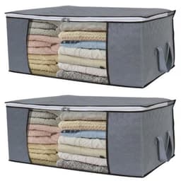 Förvaringspåse för täcken 2-pack – Förstärkt non-woven, fuktskydd