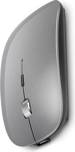 Trådløs Bluetooth Dual Mode-mus for bruk med flere enheter Grey