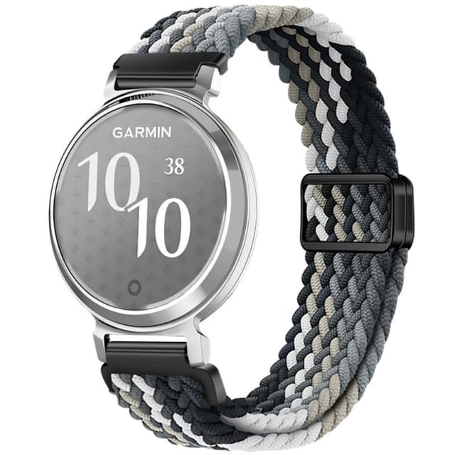 Garmin Lily2 14mm Vevet Nylon Magnetrem – Pustende og Hudvennlig MultiColor