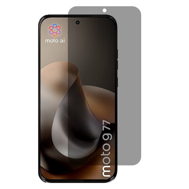SKALO Privacy Skjermbeskytter Herdet Glass til Motorola Moto G87 - Svart