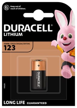Duracell Ultra fotobatteri 123
