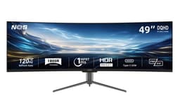 NOS 49" DQHD/VA/120Hz/1ms pelinäyttö