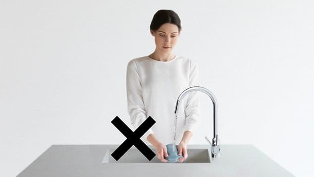 Kvinder der ikke behøver at vaske filter