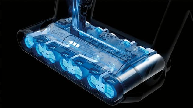 Dyson V10 Animal - illustration af batteriet