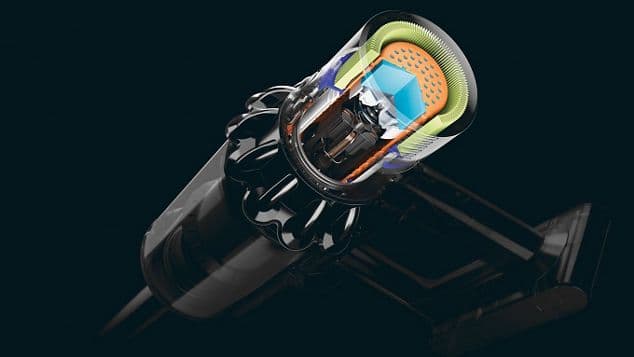 Dyson V10 Animal - illustration af designet