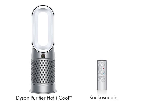 Dyson Hot + Cool and remote control