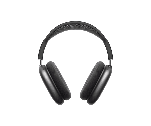 Mac-tilbehør afbildet med AirPods Max