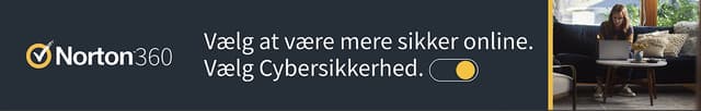 Norton Top Banner på dansk