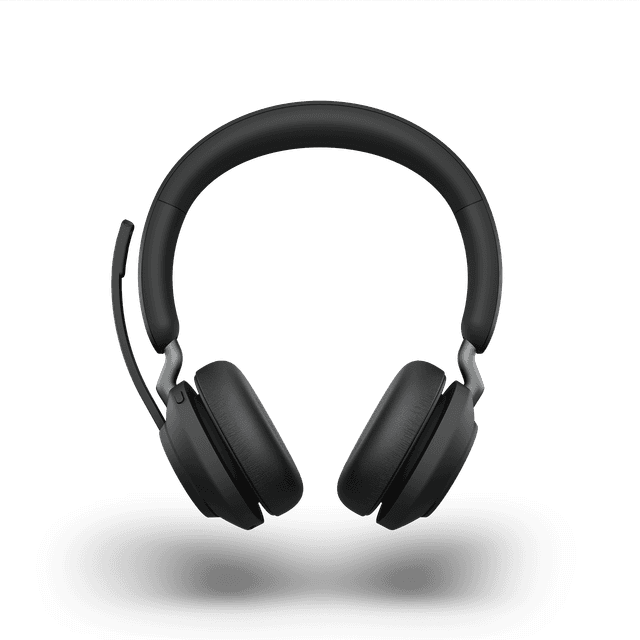 Jabra - Black Evolve2 65 hörlurar