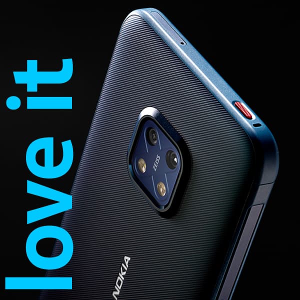 nokia- love it tekst og en XR20