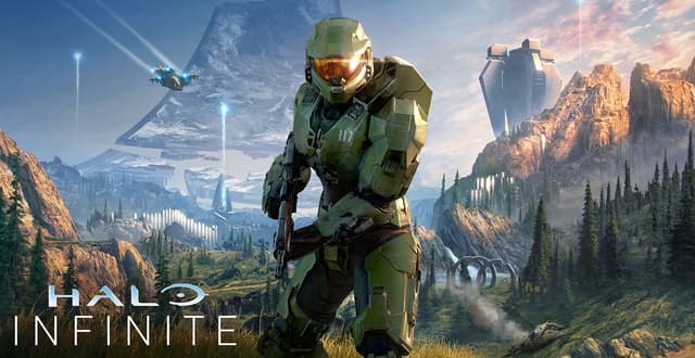 Xbox Series X Halo Infinite med motiv från spelet.
