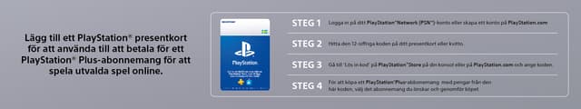 PlaySation Plus - Fyra steg