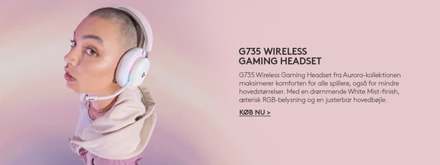 Logitech G735 trådløs gaming headset
