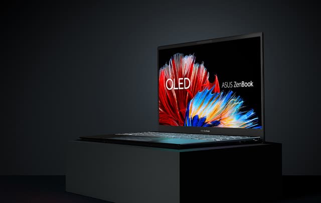 Zenbook 13 på en piedestal