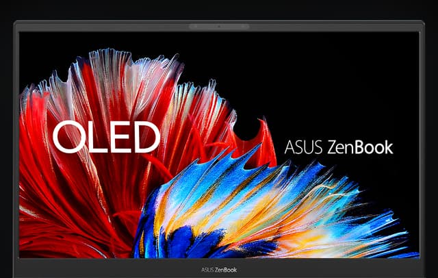 Zenbook 13 med en FHD NanoEdge OLED skærm