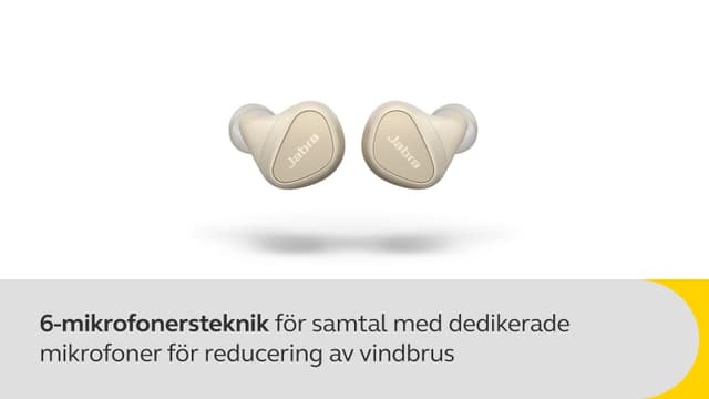 6-miktofonersteknik för samtal med dedikerade mikrofoner för reducering av vindbrus