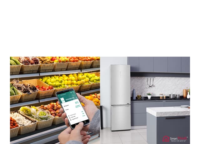 ThinQ™ - Hallitse jääkaappisi asetuksia etänä