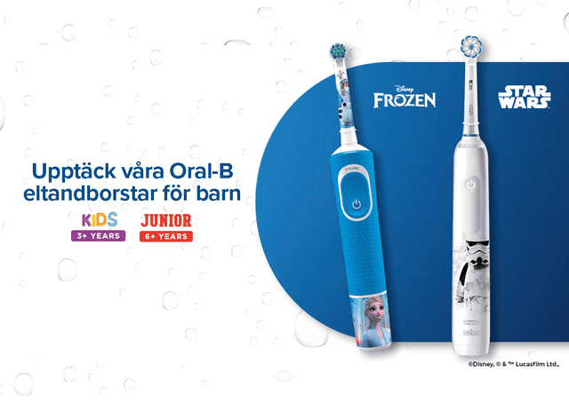 Oral-B eltandborstar för barn