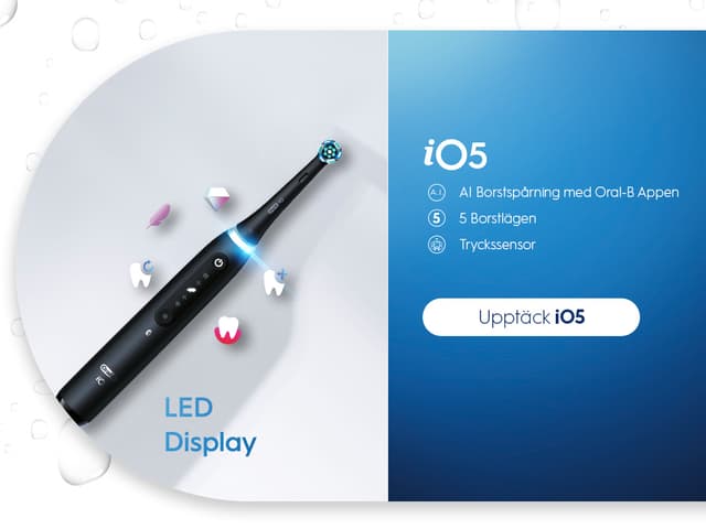 Oral-B iO5 med LED Display