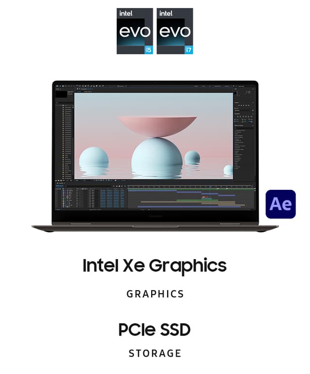 Samsung Galaxy Book3 Pro 360 - Work effectively with the latest 13th Gen  Intel® Core™ processor