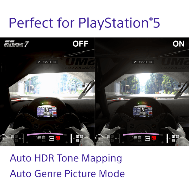 Automatisk HDR-Tone Mapping justerar automatiskt HDR-inställningarna på ditt PS5™