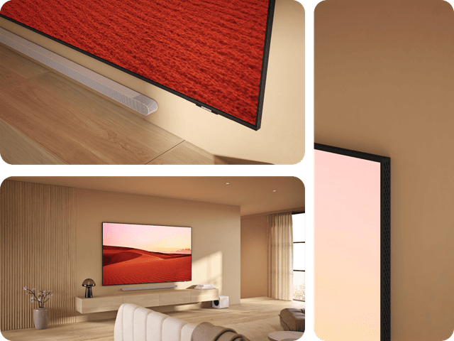 Samsung QNED Q800C TV bildecollage