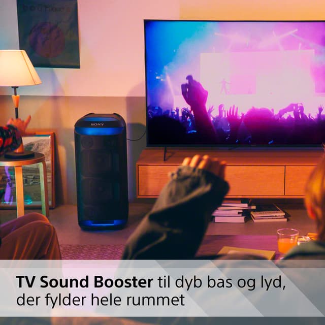 Sony SRS-XV800 højttaler og tv-lydforstærker for dyb bas