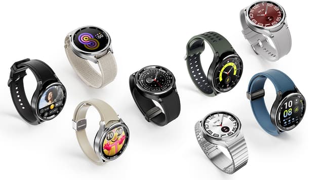 Samsung Galaxy Watch6 Classic med et stort utvalg av reimer