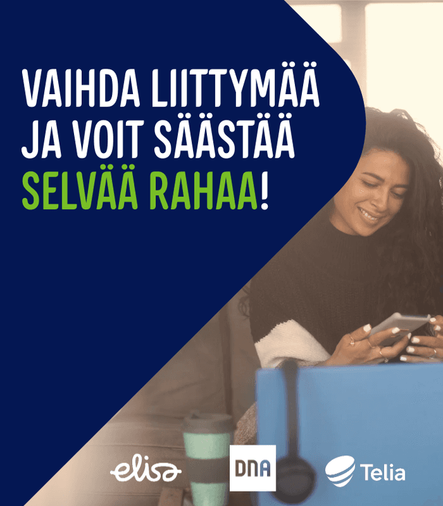 Vaihda liittymää ja voit säästää selvää rahaa