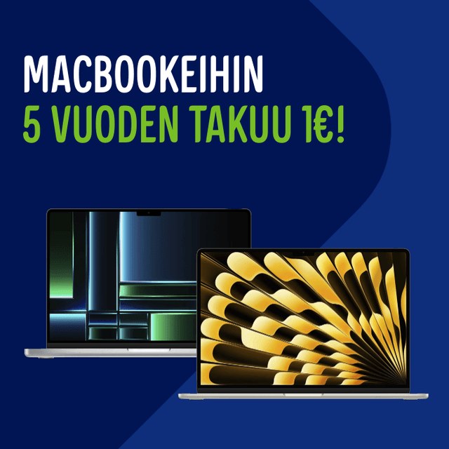 macbookeihin 5 vuoden takuu eurolla