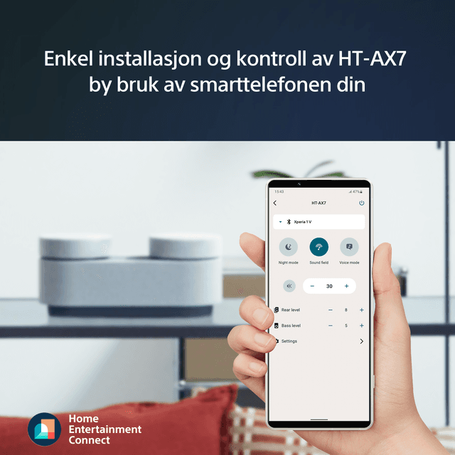 Sony HT-AX7 - Home Entertainment Connect