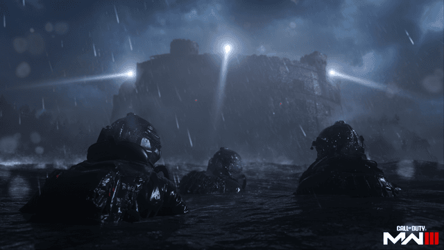 Screenshot of Soldiers swimming in the water