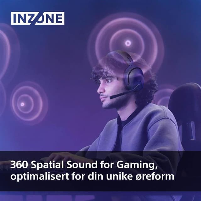 Sony INZONE H5 Wireless Gaming Headset - 360 Spatial Sound banner