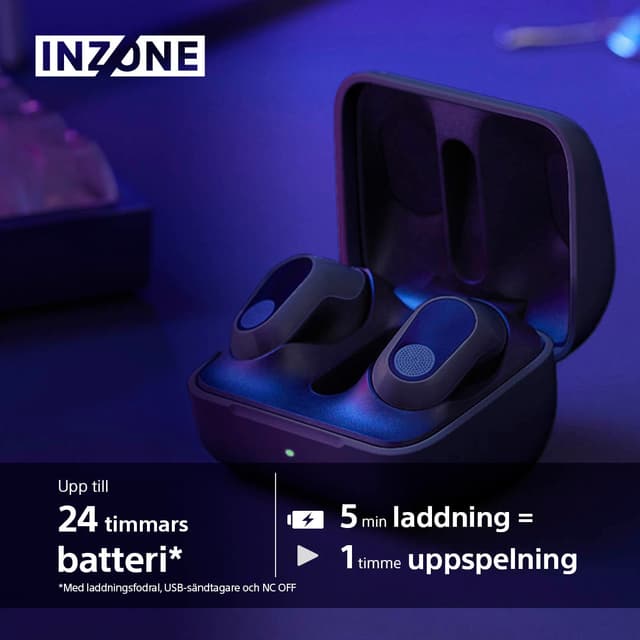Sony INZONE Buds and battery life specs