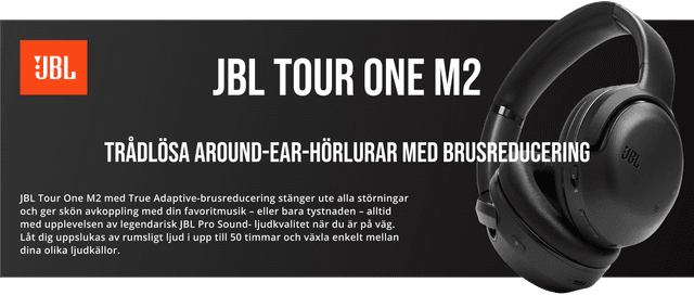 JBL Tour One M2 - wireless around-ear headphones with True Adaptive noise cancelling
