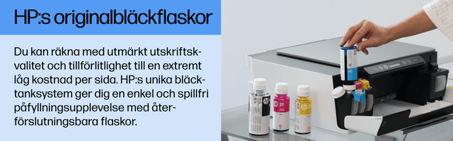 Original HP originalbläckflaskor
